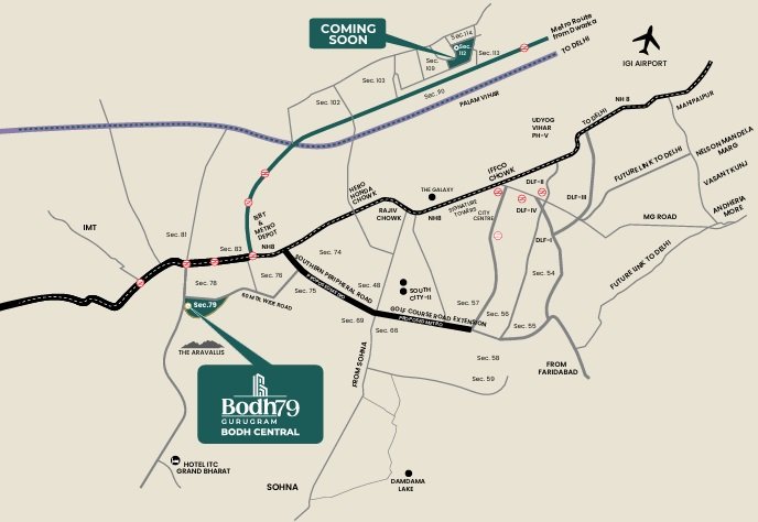 True-habitat-bodh-79-central-location-map